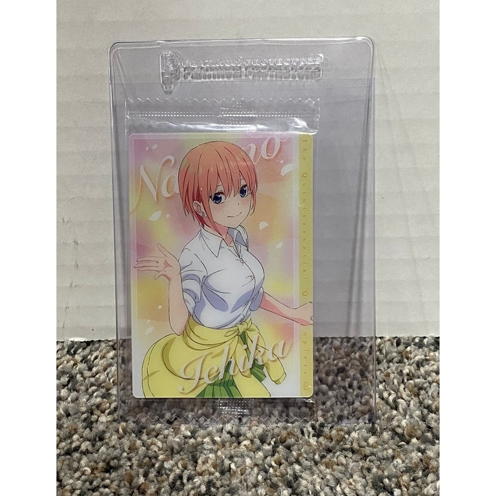 Bandai The Quintessential Quintuplets Ichika Nakano Wafer Card 01 Anime Japan